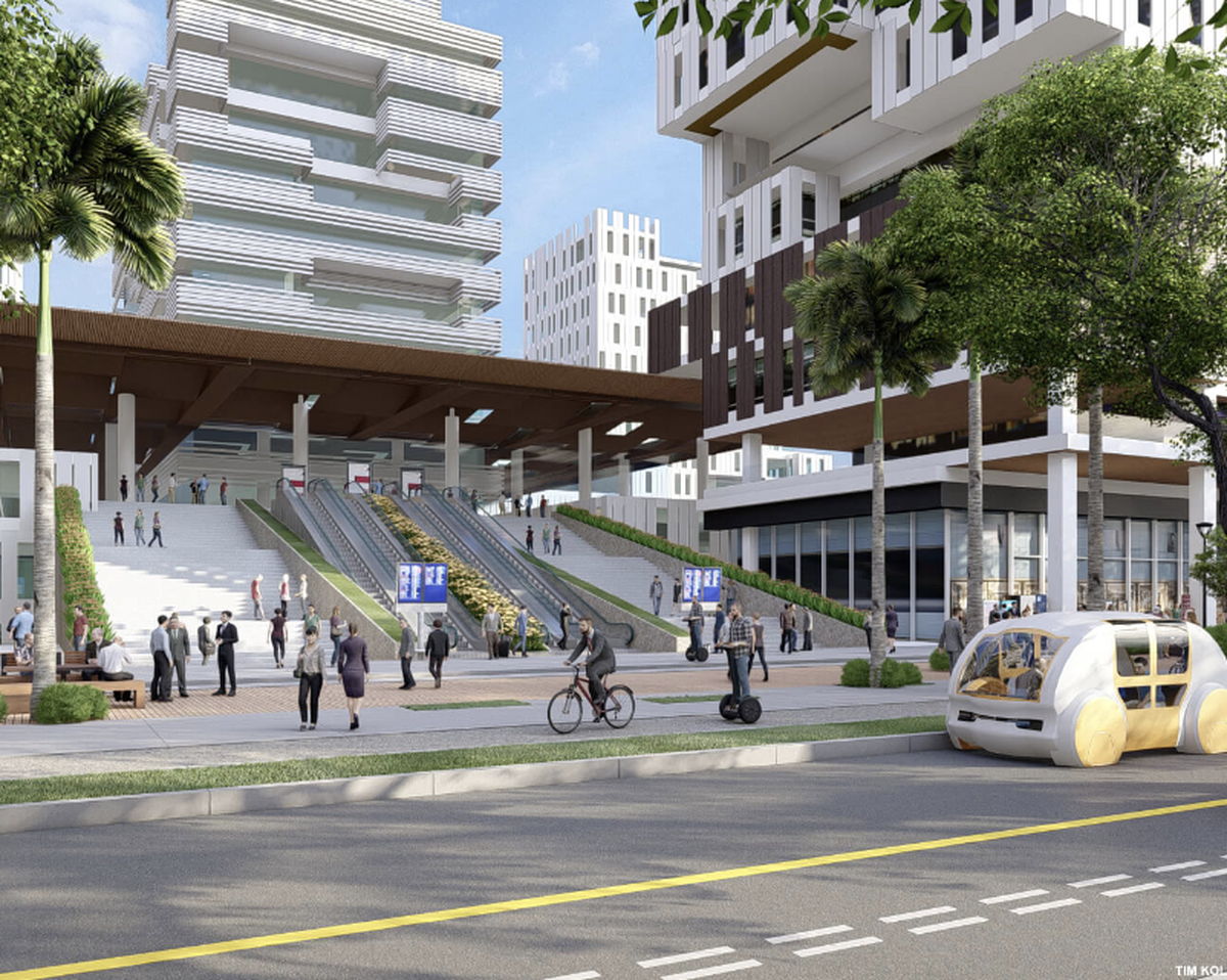 Vision der neuen Hauptstadt Indonesiens, Nusantara.