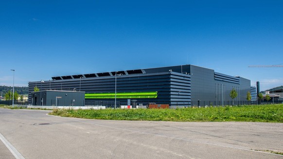 Datacenter Das Datacenter der Safehost SA in Rafz S¸d im Kanton Z¸rich. Rafz, Schweiz, 15.07.2023 *** Datacenter The data center of Safehost SA in Rafz South in the Canton of Zurich Rafz, Switzerland, ...
