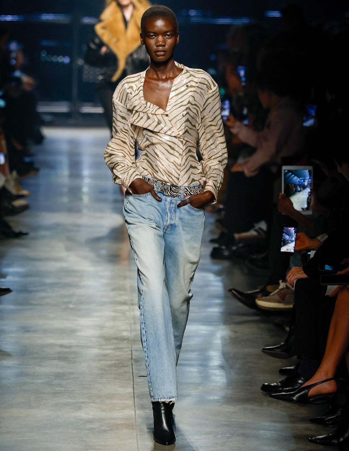 Isabel Marant Womenswear Collection Pr�t � Porter Automne Hiver 2026 2027 show as part of Paris Fashion Week PFW , � Paris, France, le 5 mars 2026 Bestimage Runway during the Isabel Marant Womenswear  ...