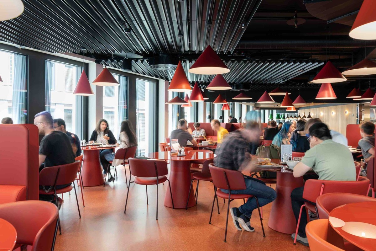 Der neue Google-Campus Europaallee in Zürich, eröffnet am 27. Juni 2022.