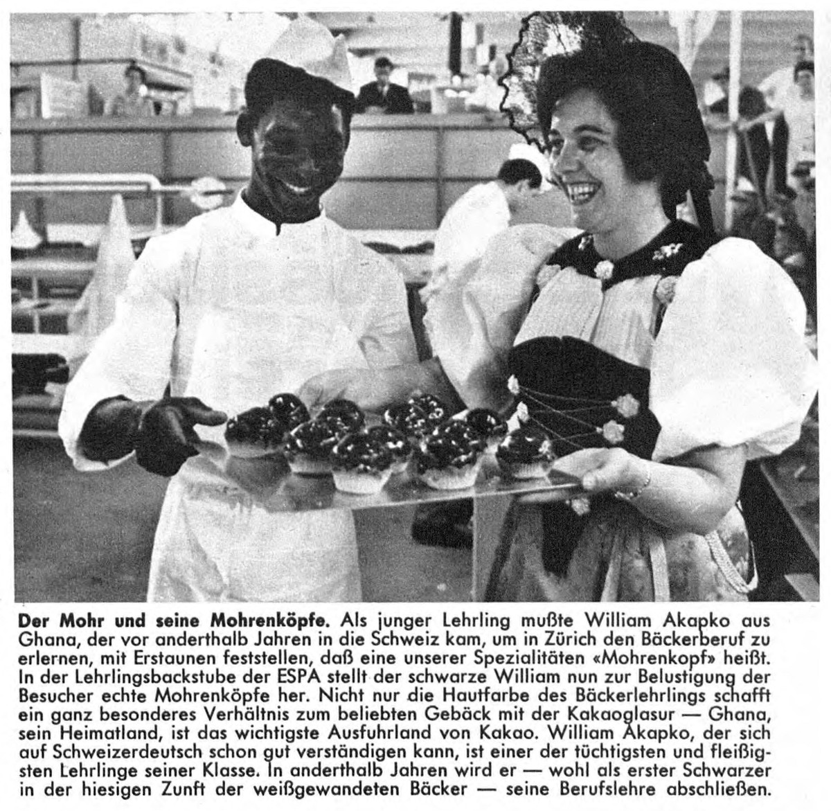 Mohr und seine Mohrenköpfe