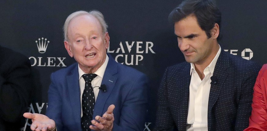 Tennis-Legende Rod Laver über Federer: «Roger und ich wurden verkuppelt»