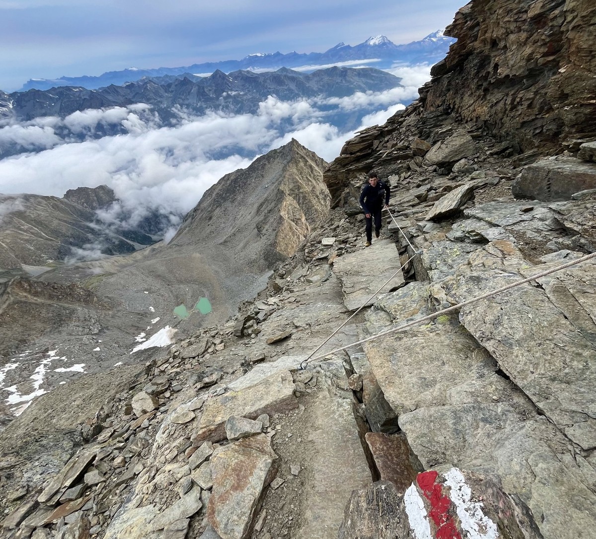 Gross Bigerhorn höchster Wandergipfel Europas