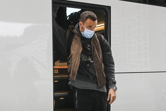 Haris Seferovic, beim Zusammenzug der Schweizer Fussball Nationalmannschaft, am Montag, 22. Maerz 2021, in St. Gallen. (KEYSTONE/Gian Ehrenzeller)