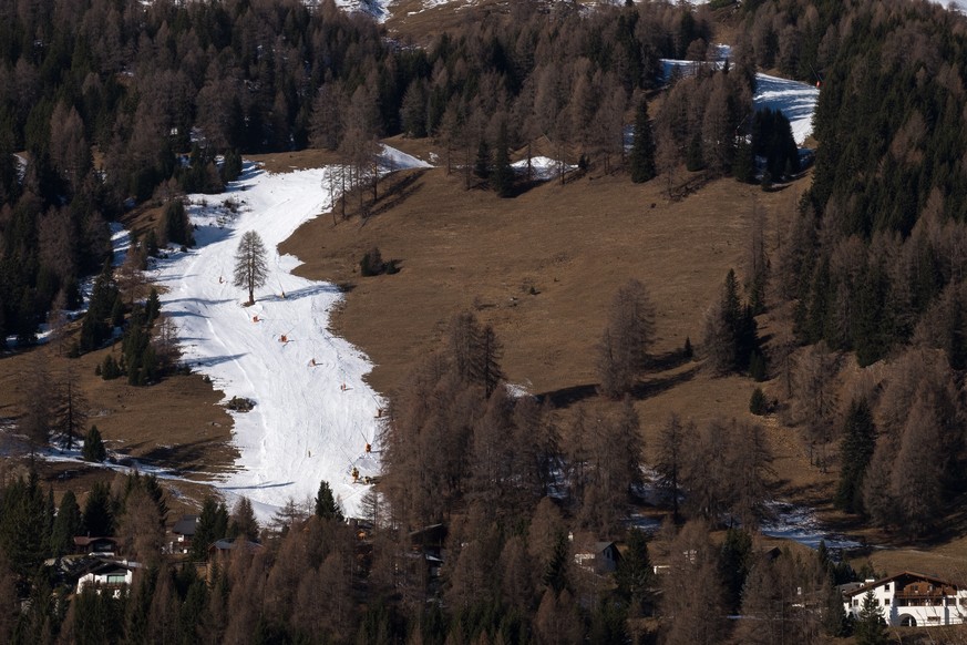 Talabfahrt nach Davos Dorf.