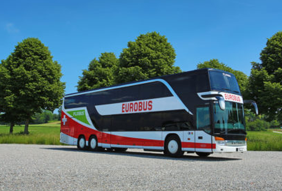Eurobus fährt in Kooperation mit Flixbus im nationalen Vekehr.&nbsp;