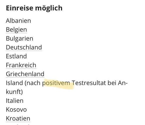 Diese Karte zeigt, wo die Grenzen fГјr Schweizer wieder ganz offen sind вЂ“ und wo nicht
рџ¤”