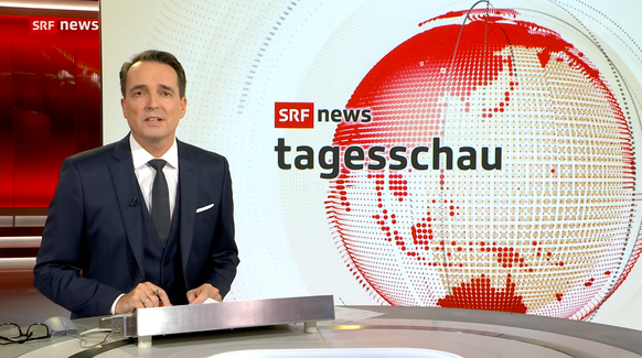 Das neue SRF-Fernsehstudio für die Tagesschau und 10 vor 10.