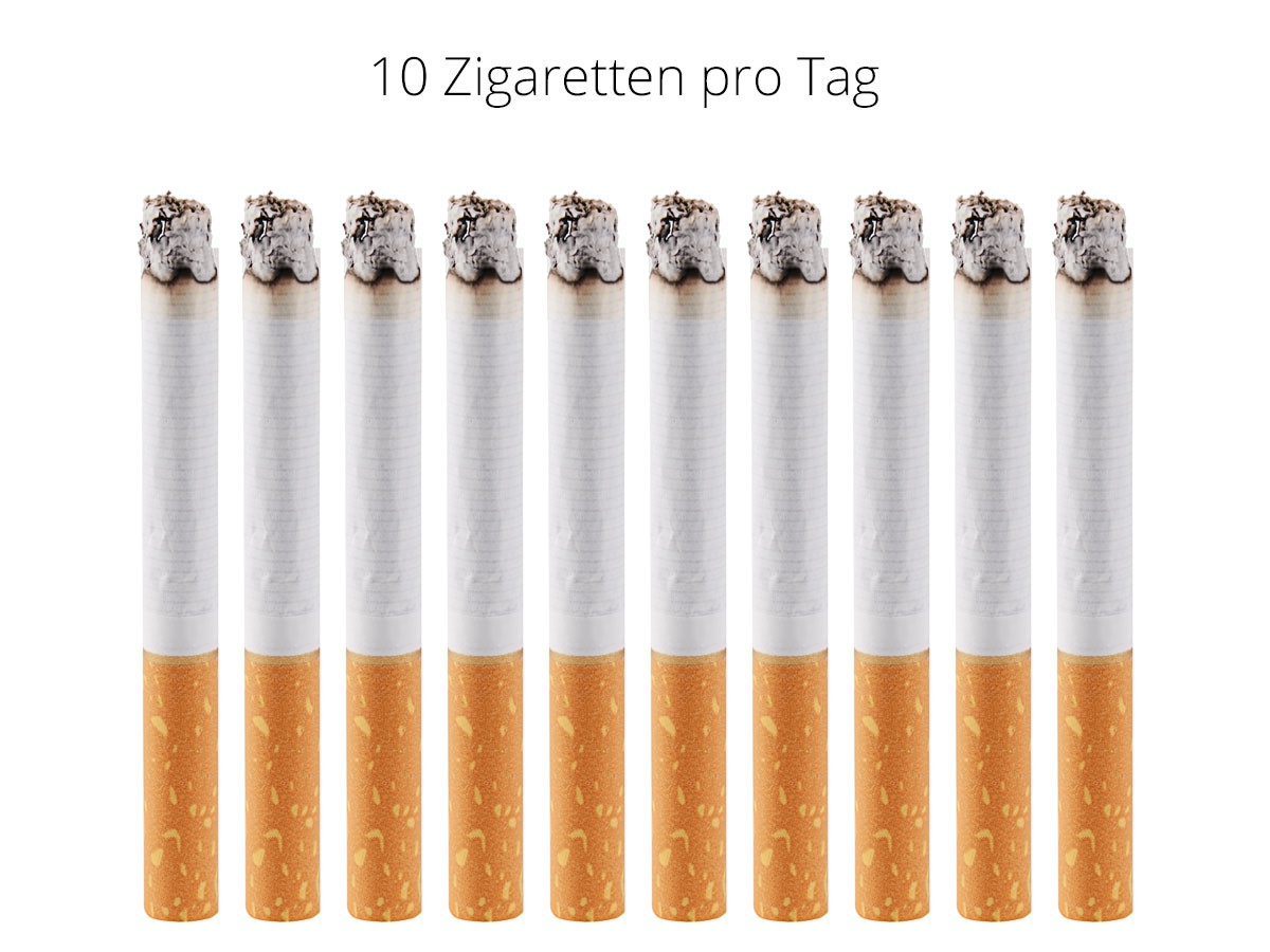 10 Zigaretten