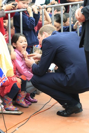 Prinz William sucht Kontakt zum Volk.&nbsp;