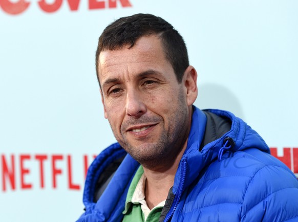 FILE - In this May 16, 2016 file photo, Adam Sandler, a cast member in &quot;The Do-Over,&quot; poses at the premiere of the film in Los Angeles. Netflix has extended its deal with the comedian for fo ...
