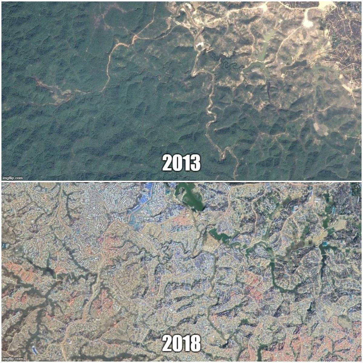 Cox's Bazar, Google Earth