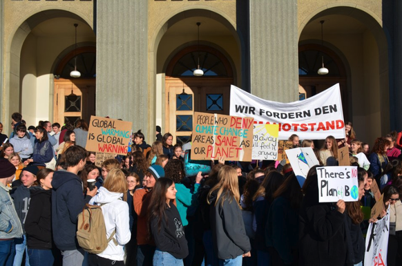 Klimastreik Bern.