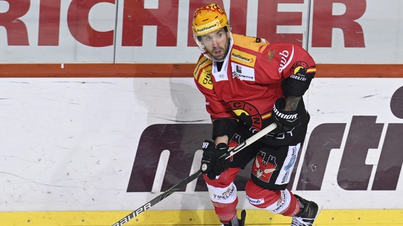 Berns Topscorer Christopher DiDomenico, waehrend dem Eishockey-Meisterschaftsspiel der National League zwischen dem SC Bern und dem EHC Kloten am Samstag 29. Oktober 2022 in der Postfinance Arena in B ...