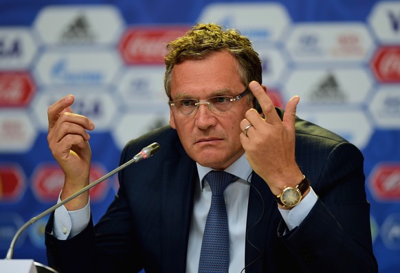 Jérôme&nbsp;Valcke hat derzeit nichts zu lachen.