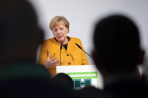Die Bundesregierung werde den Kampf gegen den Antisemitismus entschlossen fortsetzen, sagte Angela Merkel.