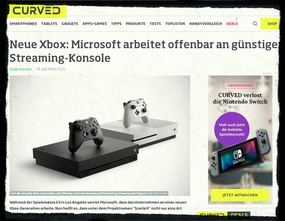 Irgendjemand will von irgendwem, der dies aus gut informierten Kreisen erfahren haben soll, ganz genau wissen, dass die neue Xbox 2020 kommt. Na dann.&nbsp; &nbsp;