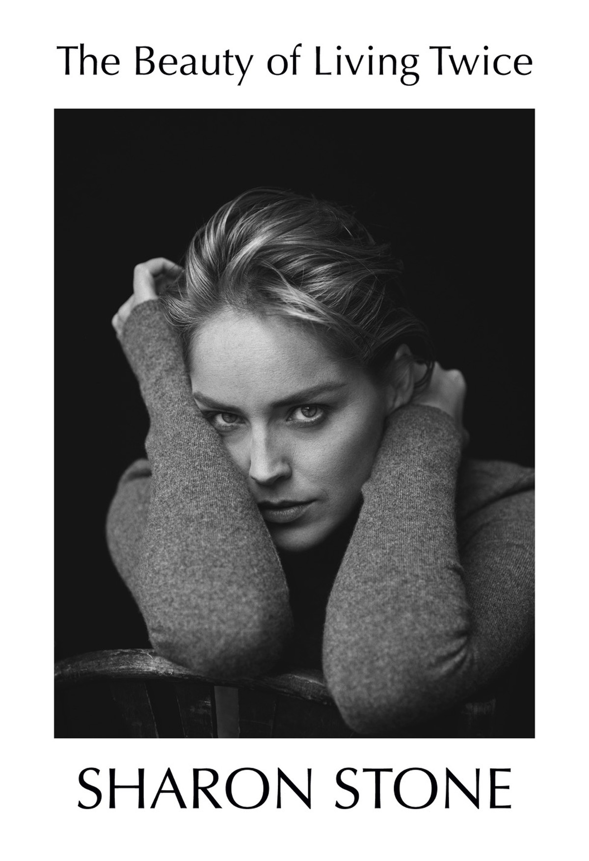 This cover image provided by Alfred A. Knopf shows "The Beauty of Living Twice" by Sharon Stone, expected in March 2021. Stone takes on everything from her painful childhood in Pennsylvania  ...