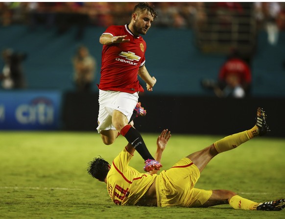 Luke Shaw gilt auf der Insel als grosses Talent.