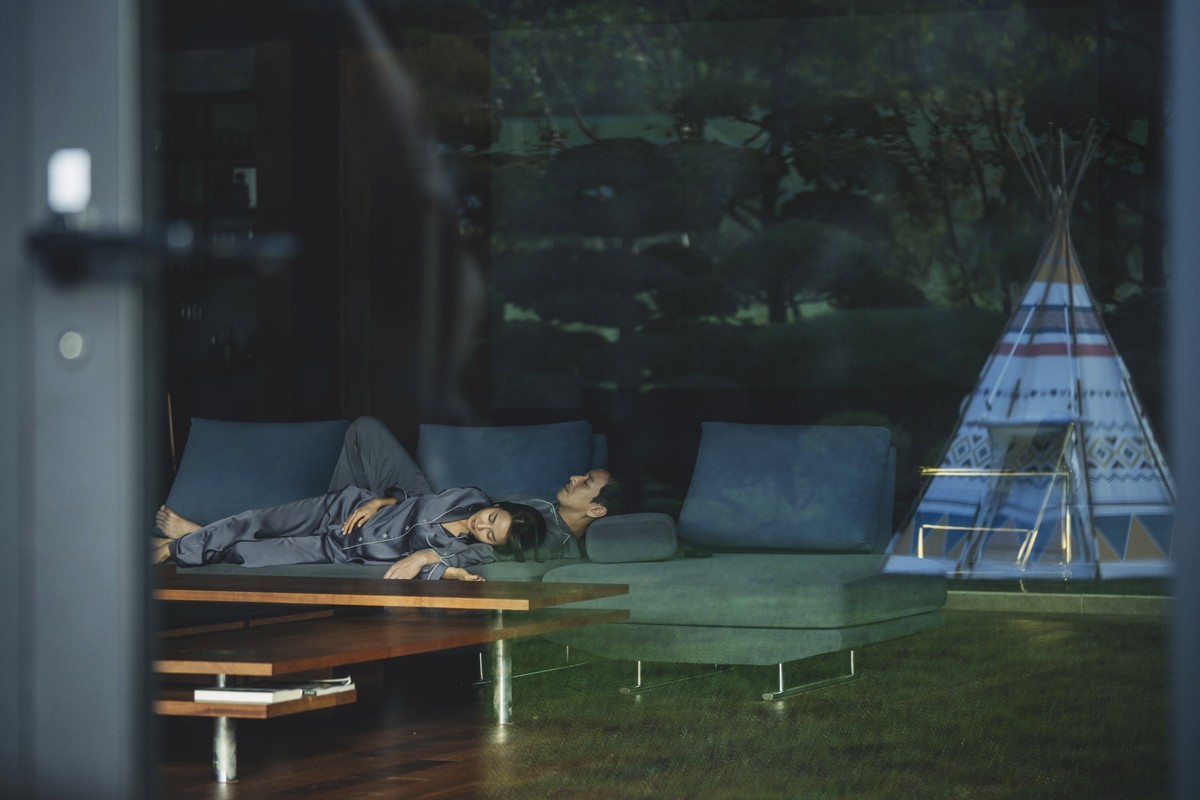 epa07591112 An undated handout film still provided by the Cannes Film Festival 2019 organization shows a scene of 'Parasite' (Gisaengchung). The movie by Joon-ho Bong is presented in the Off ...