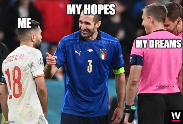 Memes zu Chiellini und Jordi Alba