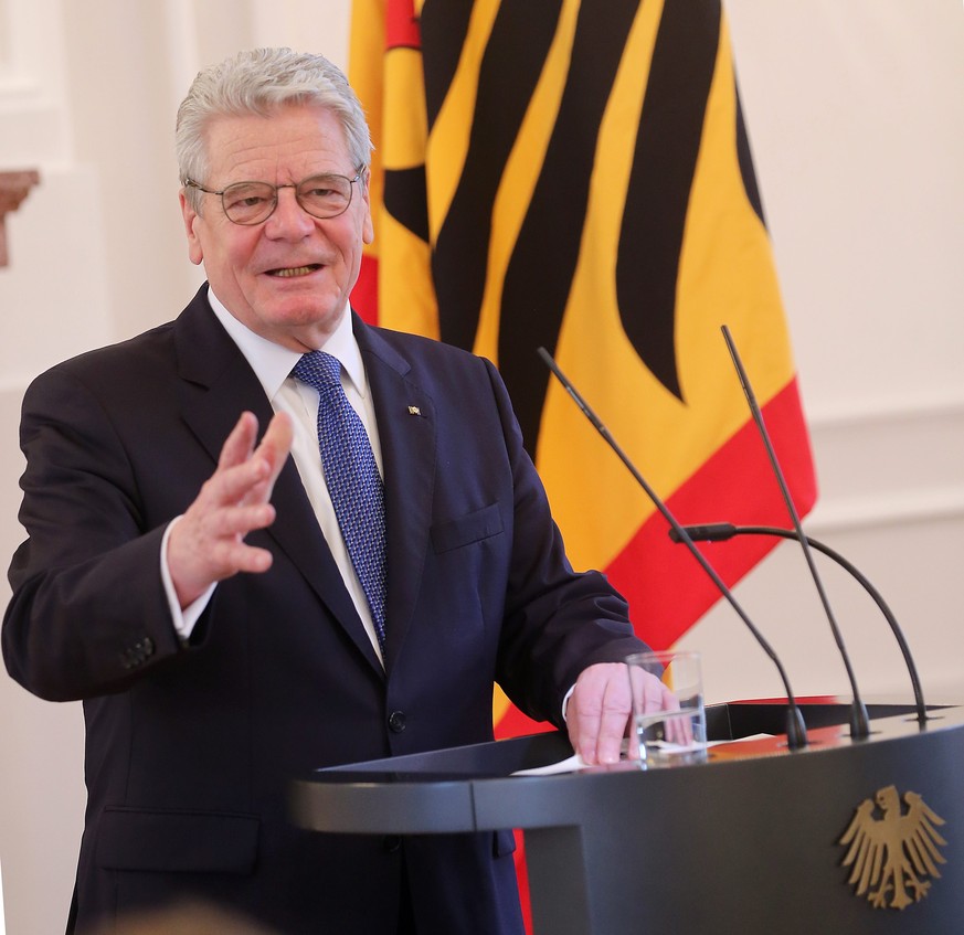 Gibt sein Amt 2017 ab: Joachim Gauck.