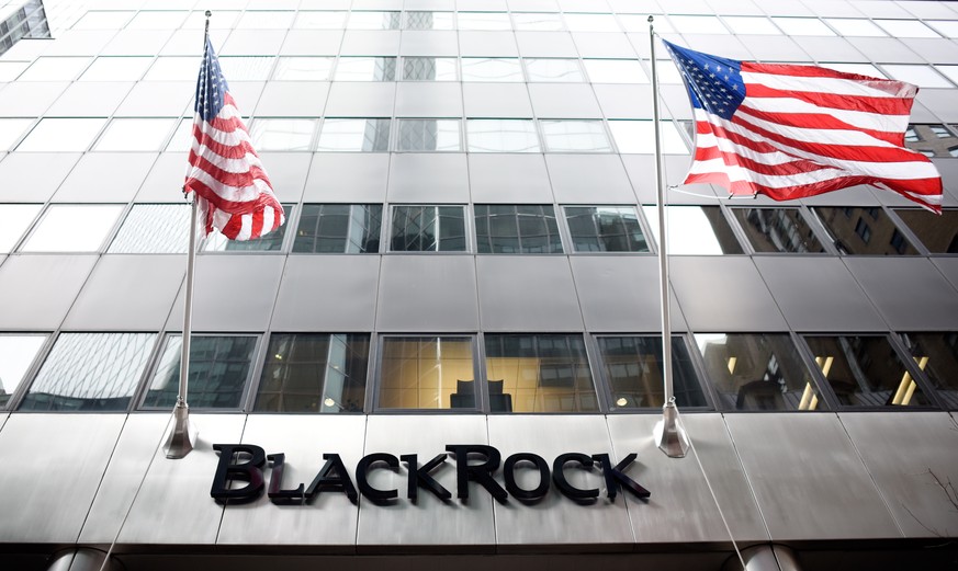 epa08127746 (FILE) - A view of the New York offices of the financial firm BlackRock in New York, New York, USA, 12 January 2016 (reissued 14 January 2020). Larry Fink, CEO of the world?s largest fund ...