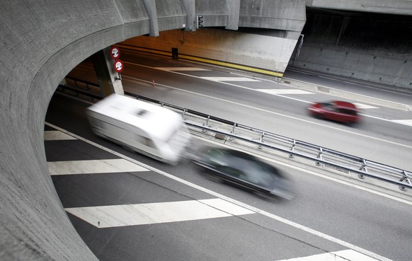 So soll laut den Initianten es bleiben: Eine Röhre am Gotthard.