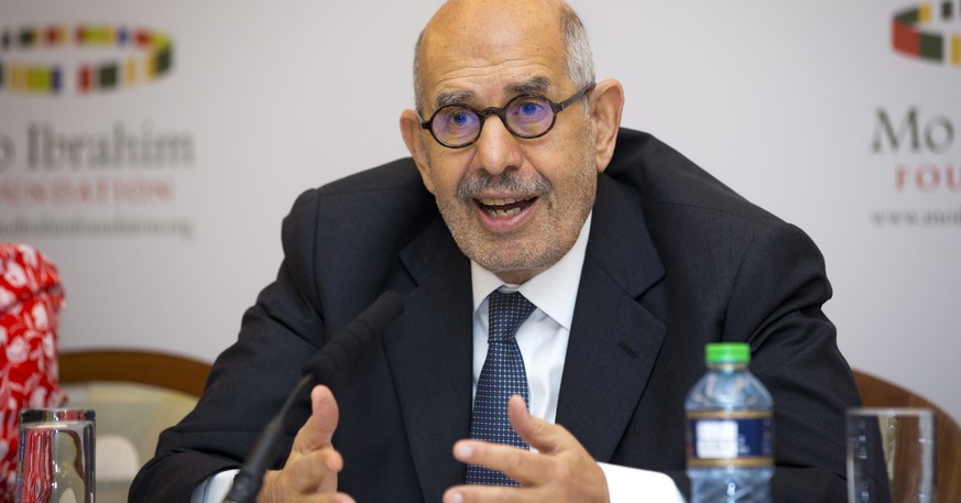Friedensnobelpreises Mohammed El Baradei.