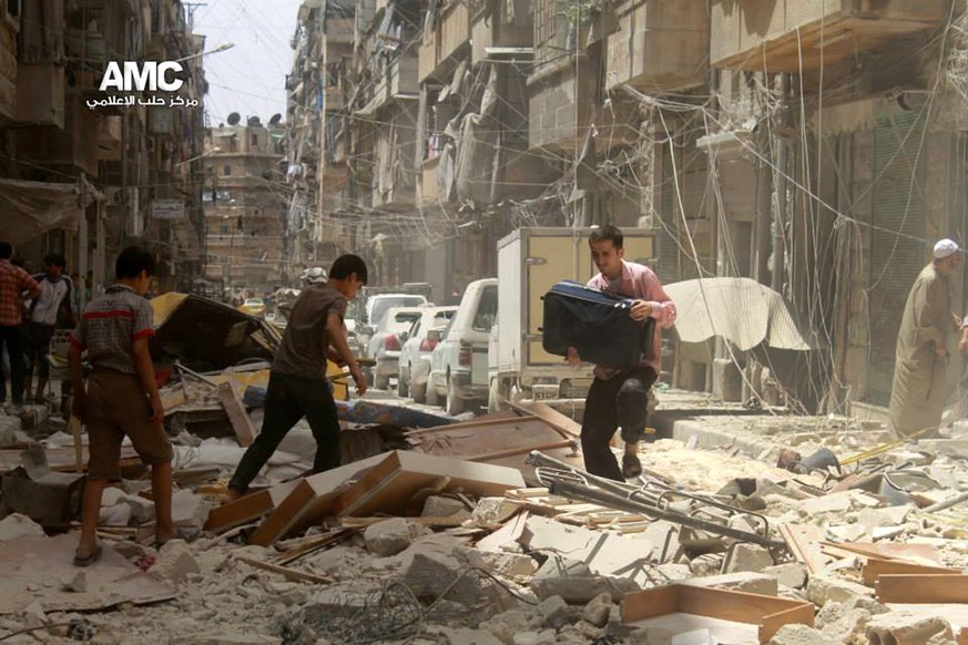 In Aleppo wurden bereits Inhaftierte in die Freiheit entlassen