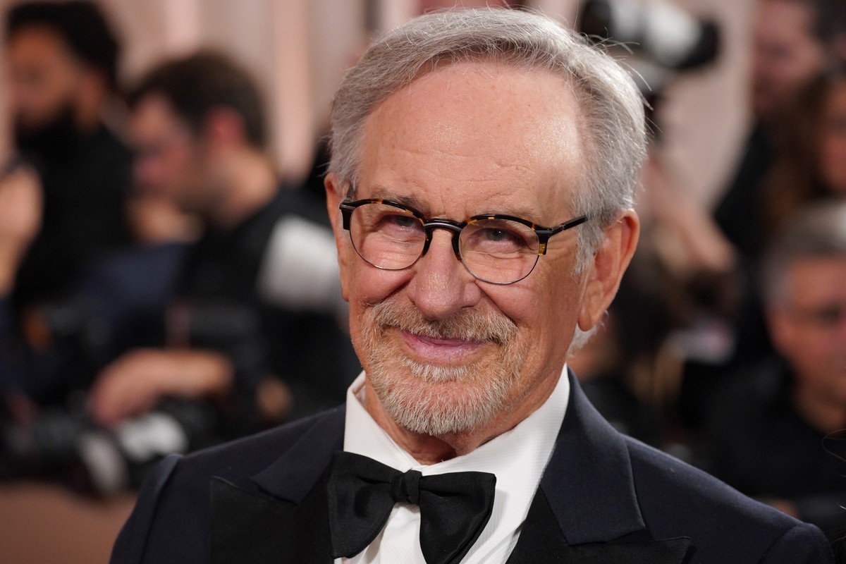 Steven Spielberg arrives at the 83rd Golden Globes on Sunday, Jan. 11, 2026, at the Beverly Hilton in Beverly Hills, Calif. (Photo by Jordan Strauss/Invision/AP)
Steven Spielberg