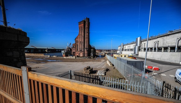 Bramley-Moore Dock file photo File photo dated 24-03-2017 of Bramley Moore Dock in Liverpool, the proposed site of Everton s new stadium. Issue date: Monday February 15, 2021. FILE PHOTO PUBLICATIONxI ...