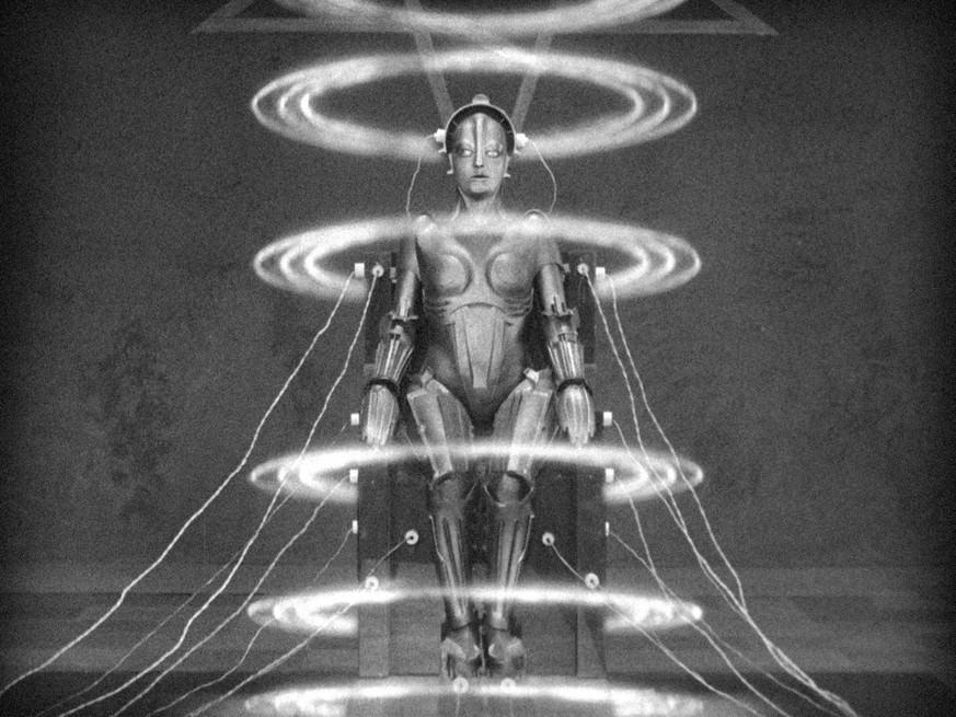 HORST VON HARBOU. Scene from the film Metropolis by Fritz Lang. Credit: Album / Fine Art Images