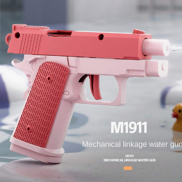 So sieht die gekaufte Wasserpistole aus.