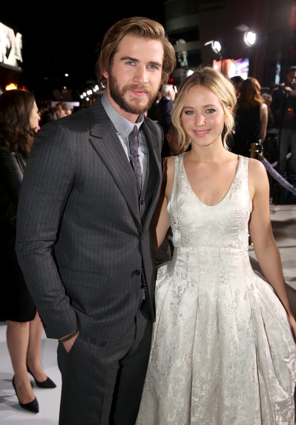 LIAM Hemsworth und Jennifer Lawrence.