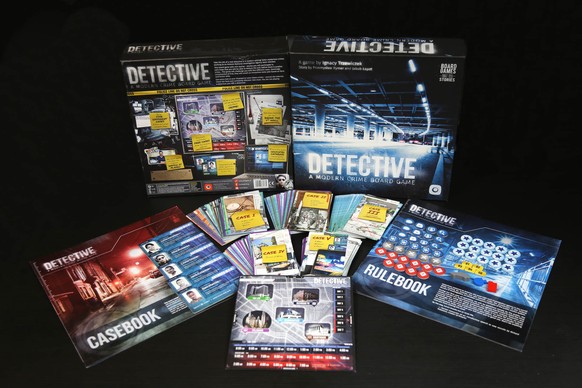 Detective Spielmaterial