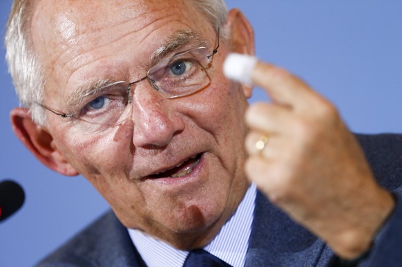 Will zusätzliche Massnahmen von den Griechen: der deutsche Finanzminister Wolfgang Schäuble