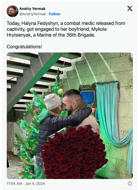 https://twitter.com/AndriyYermak/status/1742862007529853323