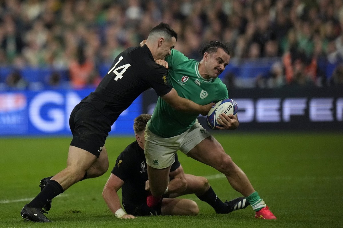 Les Irlandais n'ont pas passé le stade des quarts de finale, éliminés par les All Blacks.