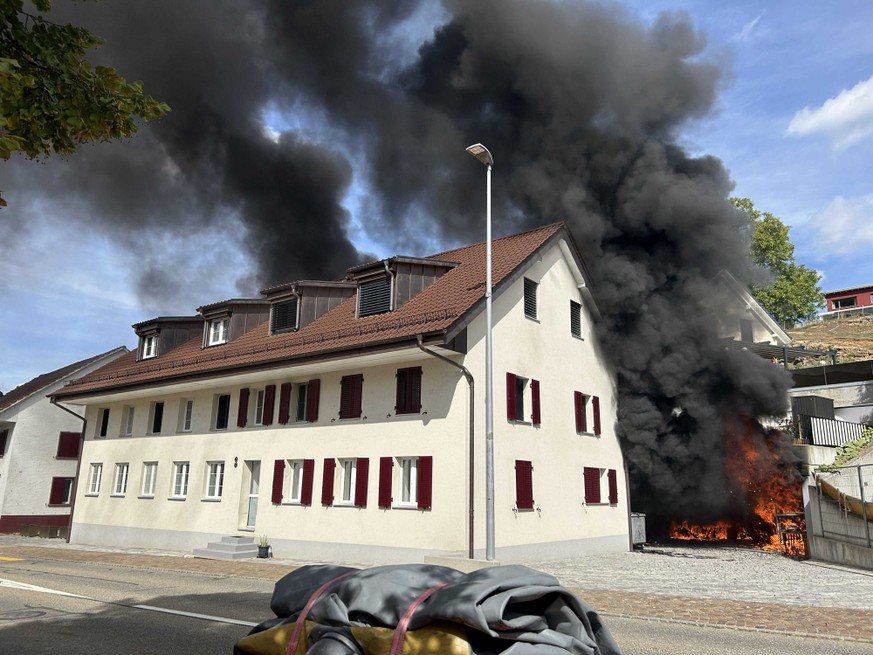 Brand in Herznach AG, 18.09.2026