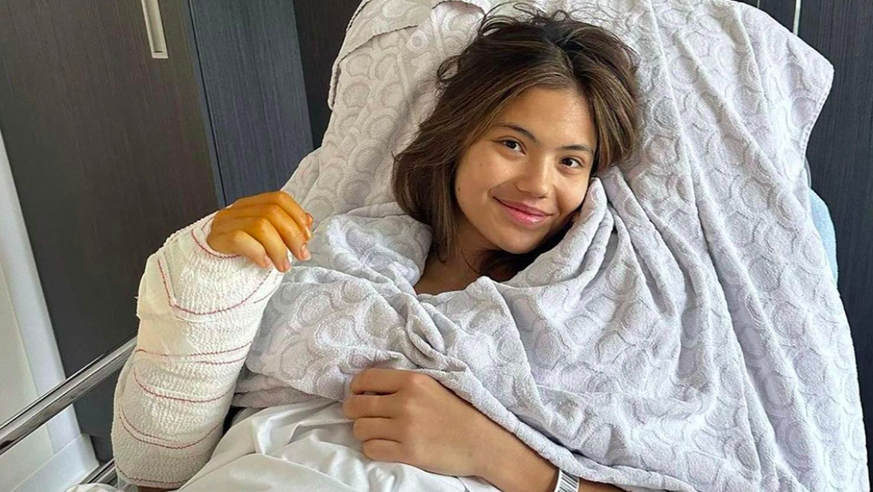 Emma Raducanu Verletzung