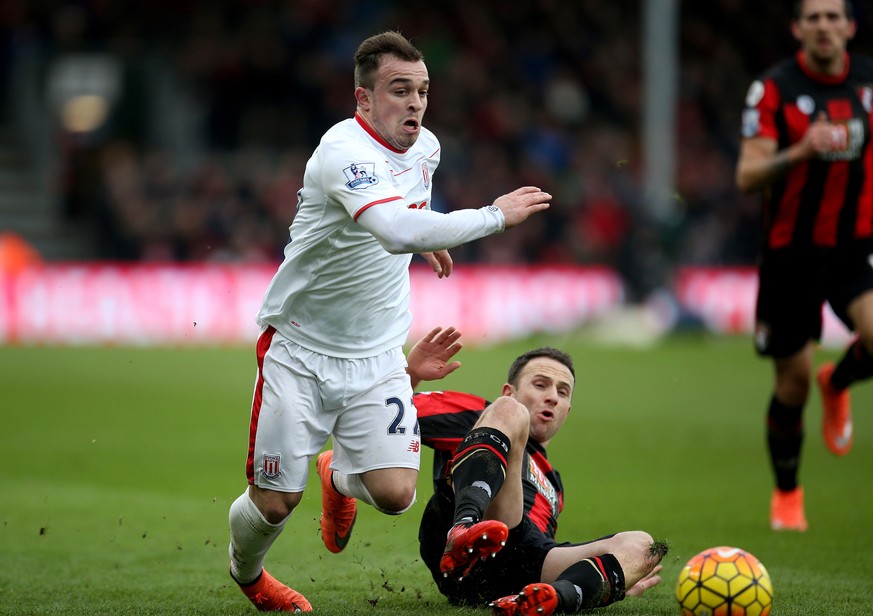 Starke Leistung von Xherdan Shaqiri beim Stoke-Sieg.