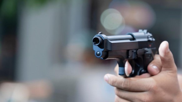 Polizist Waffe