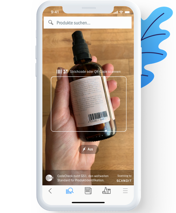CodeCheck nutzt die Strichcodes auf Produkten, um über Inhaltsstoffe und Risiken aufzuklären.