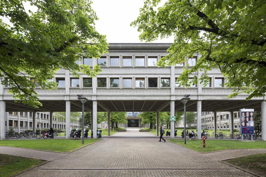 The University of Fribourg, pictured on April 30, 2014, in Fribourg, Switzerland. (KEYSTONE/Gaetan Bally)

Die Uni Fribourg, aufgenommen am Mittwoch, 30. April 2014 in Fribourg. (KEYSTONE/Gaetan Bally ...