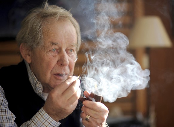 Siegfried Lenz auf einer Aufnahme vom Februar 2011.