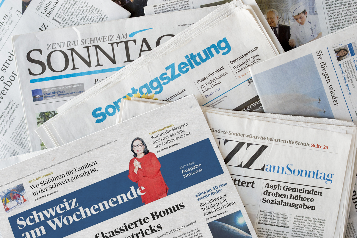 Teaserbild "Das schreiben die Sonntagszeitungen" Sonntag, Sonntagszeitung, Sonntags Zeitung, Schweiz am Wochenende