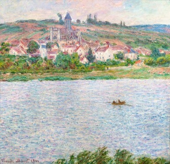 Monets Vétheuil, effet du matin.