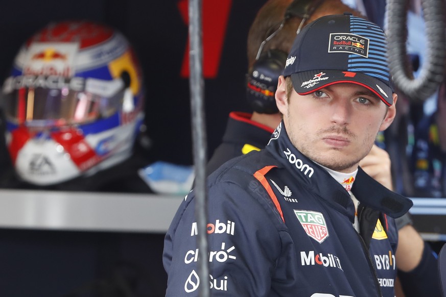 epa11685754 Dutch Max Verstappen of Red Bull takes part in the third practice session of the Formula 1 Grand Prix at the Hermanos Rodriguez Racetrack in Mexico City, Mexico, 26 October 2024. EPA/MARIO ...