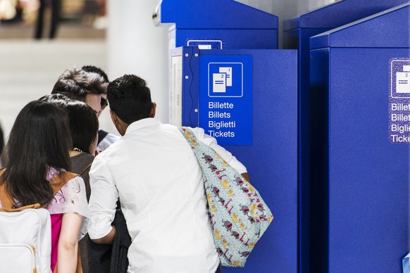 Nicht nur Billette, auch digitale Währung gibt es bald an den SBB-Automaten.